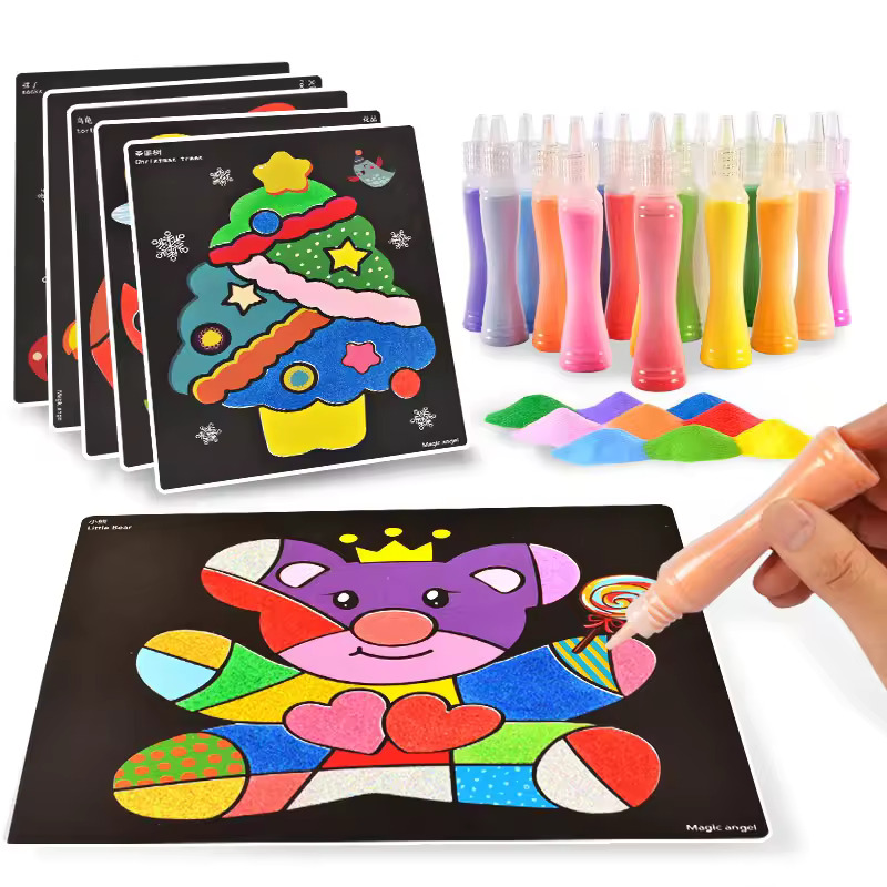 Sand Art Cards
